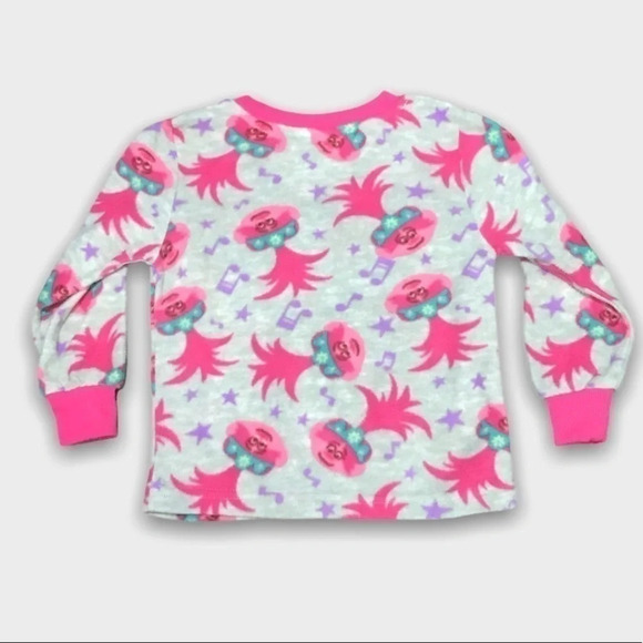 4/$20🥳 Trolls Long  Sleeve Fleece Shirt - Picture 3 of 3